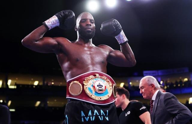 Okolie Secures Bridgerweight Title with Dominant First-Round Victory