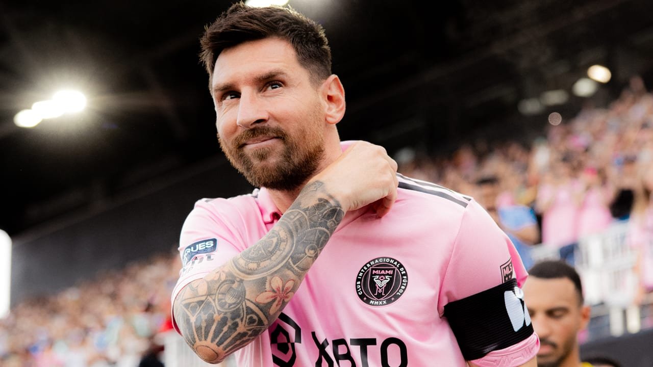 Messi dazzles with a record-breaking performance, scoring a goal and providing five assists as Inter Miami secures a resounding 6-2 victory against the Red Bulls.