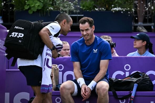 Andy Murray Retires from Queen’s Club Match Due to Injury, Wimbledon Future in Doubt